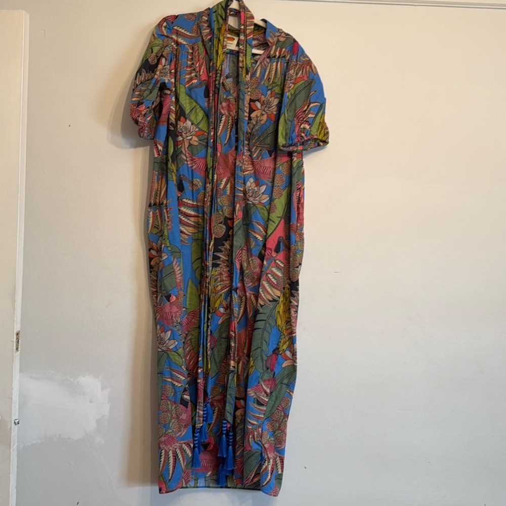 Floral Multicolor Women's Dress